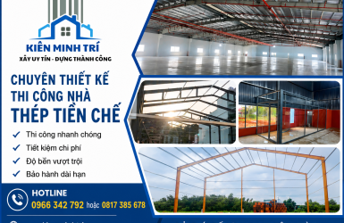 Nhà Thép Tiền Chế Long An Uy Tín – Thi Công Nhanh, Tiết Kiệm Chi Phí, Chất Lượng Cao