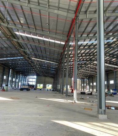 Thi công, lắp dựng nhà xưởng, nhà kho, nhà thép tiền chế.